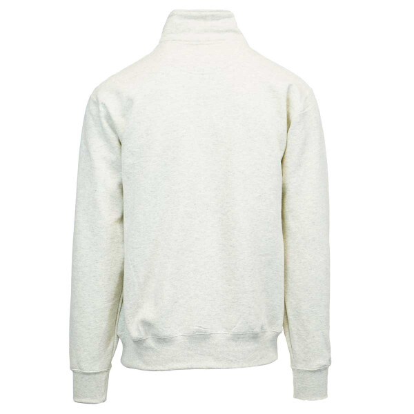 Quarter-zip sweatshirt, U-State Heathered Oatmeal